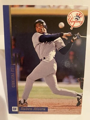 Ruben Rivera 1996 Leaf Preferred New York Yankees Card #137 - Image 1 of 2