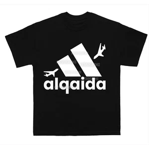 Camiseta Alqaida Edgy Parody Gráfico Camisa - Imagen 1 de 5