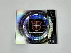 Sony PS1 PlayStation Underground Demo Dischi Volume 2.4 Shiny Foil Cover Holo CIB - Foto 1 di 11