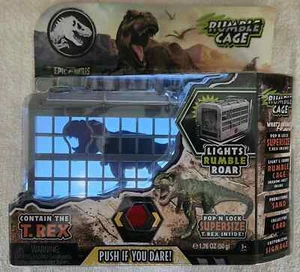 Jurassic World Captivz Epic Battles T-Rex Rumble Jaula Luces y Sonidos - ¡NUEVO! - Imagen 1 de 8