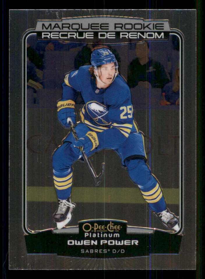2022-23 O-Pee-Chee Platinum #201 Owen Power RC - Image 1 of 2