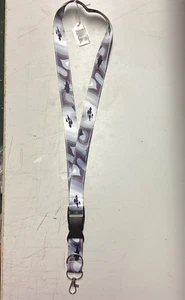 GRAY SONAR 22" LANYARD / KEY CHAIN-QUICK RELEASE -BLEMISHES- QTY 11 -TAYLOR MADE - Picture 1 of 6