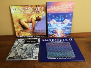Joblot collection 4 & various art and fantasy artistic books; illusion Wiccan - Picture 1 of 6