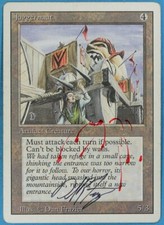 Juggernaut Revised PLD Uncommon Artist Signed Altered CARD (sa5000) ABUGames