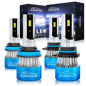 For Ram 1500 2500 3500 5.7L 345Cu. 2011-2021 LED Headlight Hi Low Beam Bulbs Kit - Picture 1 of 12