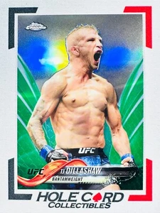TJ DILLASHAW 2018 Topps Chrome UFC #4 Green Refractor /99 一 - Picture 1 of 4