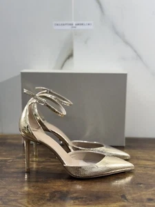 Sergio Levantesi Sandalia Mujer Daniela Oro Luxury Woman Sandal 37 - Imagen 1 de 7