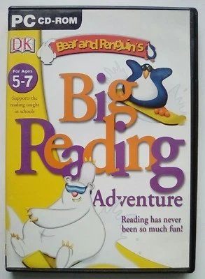 Bear & Penguin Big Reading Adventure Educação Alfabetização Inglês Idade 5-7 5 7 PC - Imagem 1 de 2