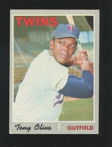 #510 TONY OLIVA, Twins - 1970 Topps: VG-EX, no creases, good gloss 240089e - Picture 1 of 3