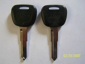 Suzuki SX4,Vitara Plastic Head Key Blanks SUZ20-P QTY 2 - Picture 1 of 1
