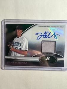 K290,834 - 2011 Bowman Platinum Relic Auto Green #JM Jhan Marinez #/199 - Picture 1 of 1