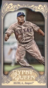 2012 Topps Gypsy Queen Mini Straight Cut Back #49 Adrian Beltre Card - Picture 1 of 2