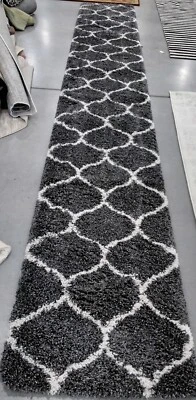 Alfombra DK GRIS/MARFIL 2'-3" X 16' Manchas Traseras, Precio Reducido 1172758572 SGH280G-216 Foto 1 de 4
