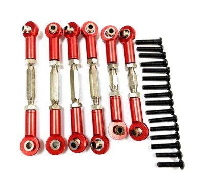 Alloy steel Tie Rod Link Set For Arrma 3S Vorteks Senton Granite Typhon AR330446 - Image 1 of 4