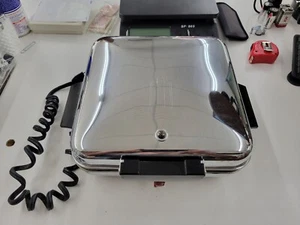 Vintage Magic Maid Super Size Combination Grill And Waffle Maker. Untested  - Picture 1 of 12