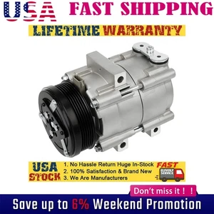 Air A/C Compressor 101290C For Ford F-150 F-250 F-350 F-450 97-04 4.2L/4.6L/5.4L - Picture 1 of 13