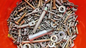 AIRCRAFT MECHANIC HARDWARE FROM BOEING SURPLUS 3 POUNDS  AN MS NAS FREE RETURNS  - Bild 1 von 9