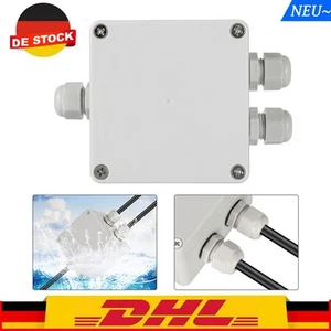 Wasserdicht Aufputz-Abzweigkasten IP68 Verteilerdose Erdkabel-Kabelverbinder - Bild 1 von 14