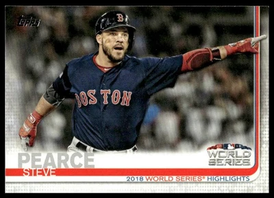 Steve Pearce 2019 Topps #275 "World Series" Boston Red Sox - Image 1 of 2