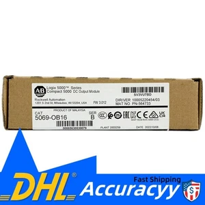 Allen Bradley 5069-OB16 CompactLogix DC Output Module Fast Shipping US Free Tax - Picture 1 of 3