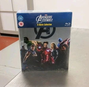 Marvel Avengers Assemble Blu-ray Boxset (6 Movie Collection) *NEW* (L10) - Picture 1 of 4