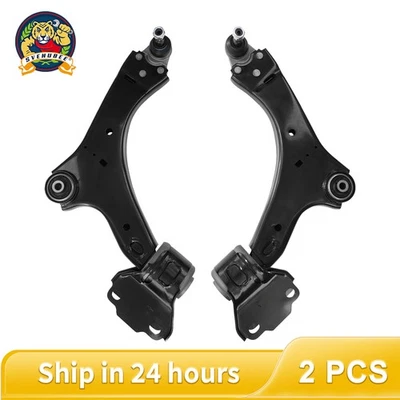 2x Conjunto de brazo de control inferior delantero derecho y rótula para Land Rover LR2 2008-15 Foto 1 de 4