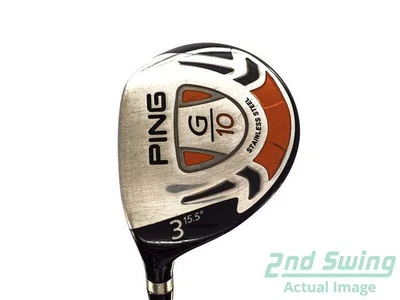 Ping G10 Fairway Wood 3 Wood 3W 15.5° Graphite Regular Left 43.25in - Image 1 of 4