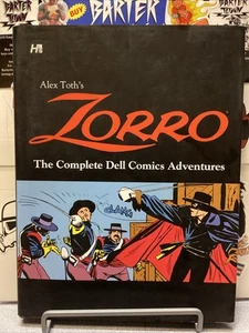 Rare Alex Toth's Zorro The Complete Dell Comics Adventure Hardcover Hermes Press - Picture 1 of 4