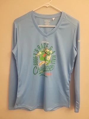 Camisa RunDisney Disney World Marathon 2025 Goofy Challenge para mujer MEDIANA  Foto 1 de 4