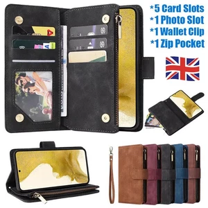 Zip Wallet Flip Leather Case Cover For Google Pixel 9A 5A 6A 7A 8A 7 8 9 Pro XL - Picture 1 of 45