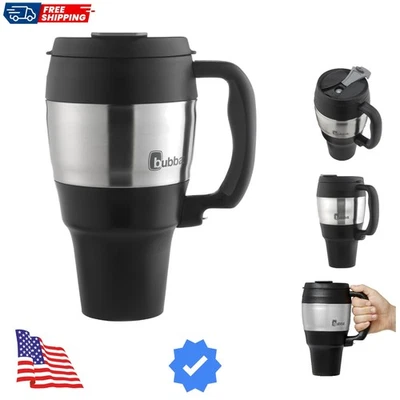 Taza aislante clásica Brands, sin BPA, aislante, 34 oz, negra Foto 1 de 4