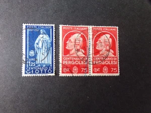 Italy - 1937 Famous Italians Stamps Used - Picture 1 of 1