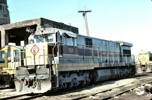 Erie Lackawanna (EL) - U36c - #3321 - diapositiva originale 35 mm - Foto 1 di 1