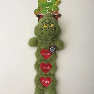 NUEVO Juguete para Perro Dr. Seuss El Grinch con Multi-Chirrido “Stink Stank Stunk” - Imagen 1 de 7