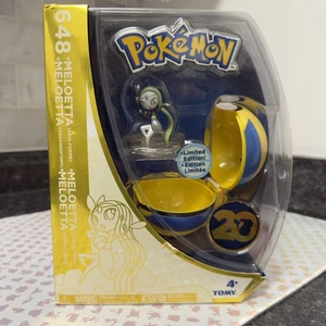 Pokemon 20th Anniversary 648 Meloetta Figur mit Pokeball Neu Sealed Limited Ed - Bild 1 von 9