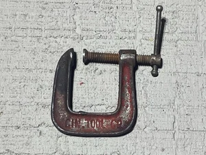 C.T. Co. Cincinnati Tool Clamp 1" Circle H Logo #558 Malleable Iron USA Vintage - Picture 1 of 7
