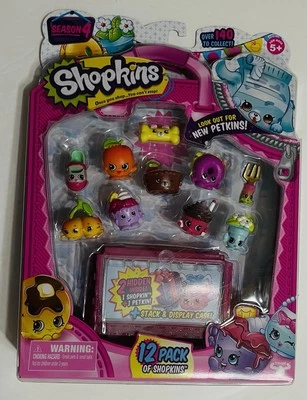 Shopkins Temporada 4! Nuevo paquete de 12 Shopkins nuevo en paquete Foto 1 de 2