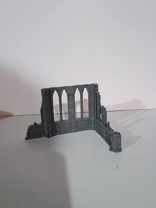Roleplay 25mm 28mm Scenery D&D Wargame -Gothic Ruin 9 - Picture 1 of 3