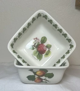 Portmeirion Pomona Mini Piatto Quadrato Frutta - Set di 2 - Foto 1 di 11
