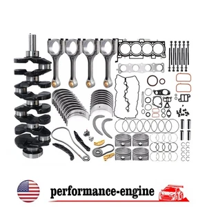For Hyundai Sonata Kia Optima Sorento G4KJ 2.4L Engine Rebuild Overhaul Kit - Picture 1 of 45