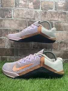 Nike Womens Metcon 6 Trainers Pink/Bronze At3160 UK 7.5 - Picture 1 of 12