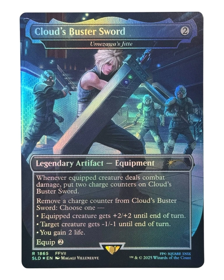MTG | Cloud's Buster Sword / Umezawa's Jitte | Final Fantasy | Foil | NM | EN - Bild 1 von 1