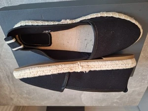 H&M Espadrilles Gr.38 Schwarz - Bild 1 von 3