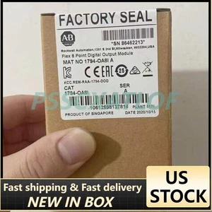 New Factory Sealed Allen-Bradley 1794-OA8I PLC Output Module AB 1794OA8I US - Picture 1 of 1