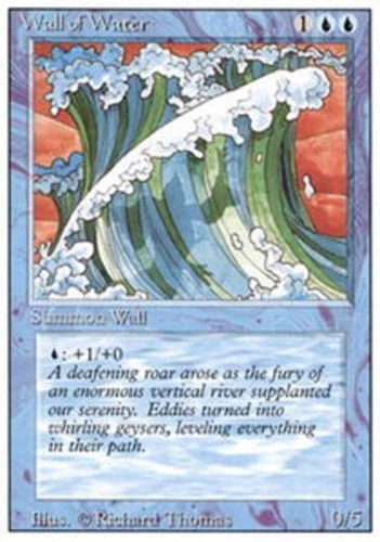 Wall of Water - Revised Edition # MTG Magic The Gathering - Image 1 of 1