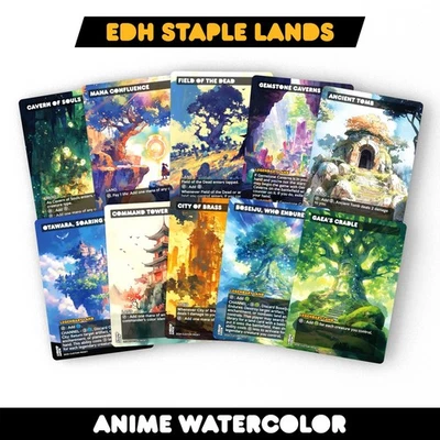 EDH Staple Lands Bundle - Gaea's Cradle, Boseiju, Otawara, Ancient Tomb & More! - Image 1 of 4