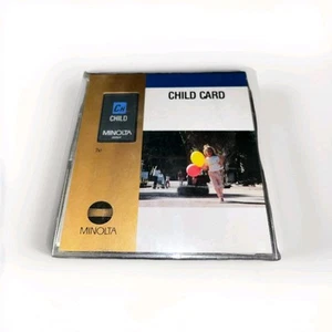 Minolta Maxxum Child Card New Open Box Rare - Picture 1 of 2