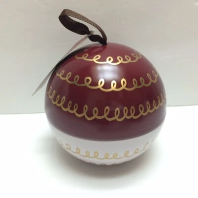 Illume Define Naughty Gingerbread Scented Ornament Ball Tin Candle 9oz Holiday - Image 1 of 4