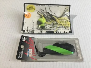 Vintage Attacker Lures Fishing Spoon & Bass Pro Tournament Spinner In Packing. - Picture 1 of 5