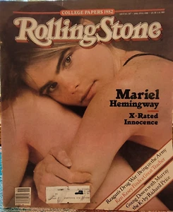 RollingStone Magazine - Mariel Hemingway cover - Picture 1 of 4